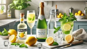Ingredients for Limoncello Spritz Recipe
