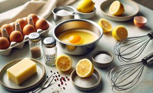 Ingredients for Quick Hollandaise Sauce Recipe