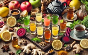 Variations of Ginger Shot Recipe in the UK