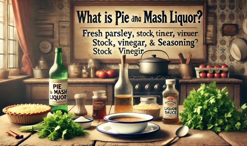 How To Make Pie And Mash Liquor